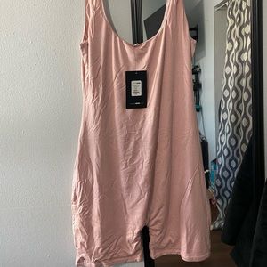 Fashion Nova "Date Ready Double-Lined Romper'